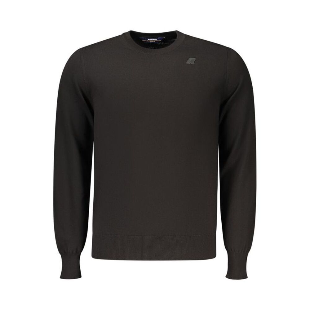 K-WAY Black Cotton Menswear Men's Sweater